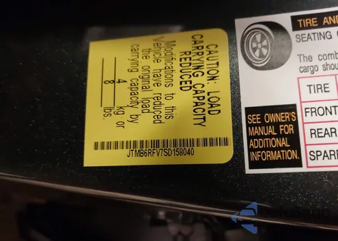 2025 Toyota Rav4 Hybrid Xle Premium from USA, damaged, VIN JTMB6RFV7SD158040